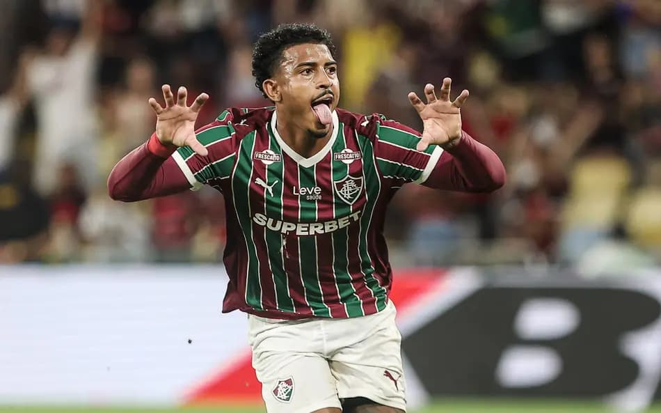 John Kennedy atuando pelo Fluminense. Foto: (Lucas Merçon/ Fluminense FC)